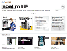Tablet Screenshot of labelm.it